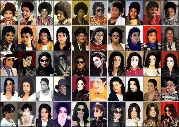 Майкл Джексон менялся ровно 50 раз за 50 лет, и за это был занесен в Книгу Рекордов Гинеса.
