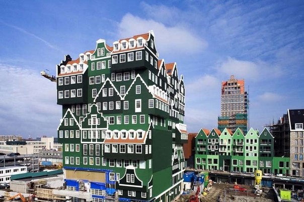 Необычный отель-конструктор в Нидерландах