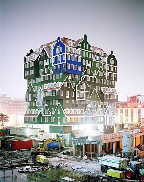 Необычный отель-конструктор в Нидерландах