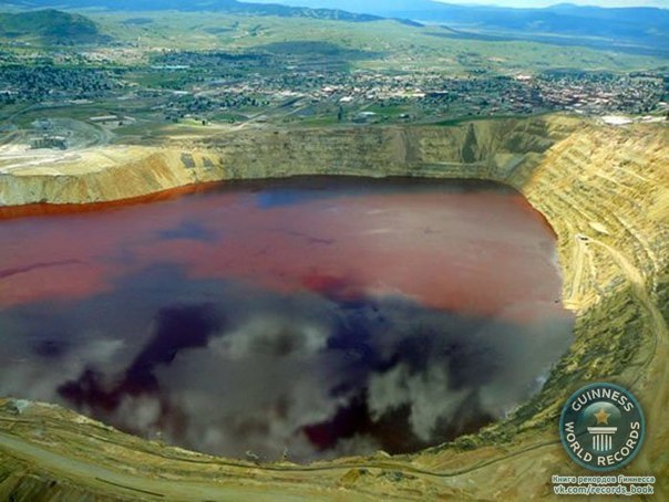 Cамое токсичное озеро на планете