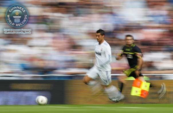 Криштиану Роналду самый быстрый футболист в мире!