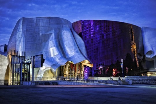 Центр музыки в Сиэтле, США