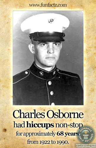 Чарлз Осборн (англ. Charles Osborne) — уроженец штата Айова. Всему миру известен как человек, у которого приступ икоты длился 68 лет. 