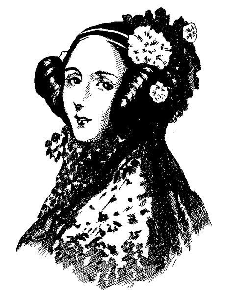 Первым в мире программистом была женщина — англичанка Ада Лавлэйс. В середине 19 века она составила план операций для прообраза современной ЭВМ.