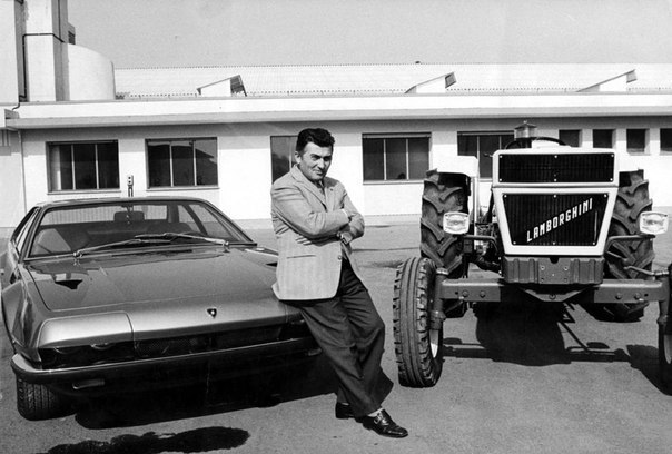 Производитель суперкаров Lamborghini начинал с продажи тракторов.
