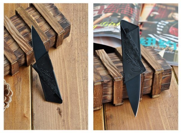Уникальный Складной Нож-Кредитка Cardsharp2.