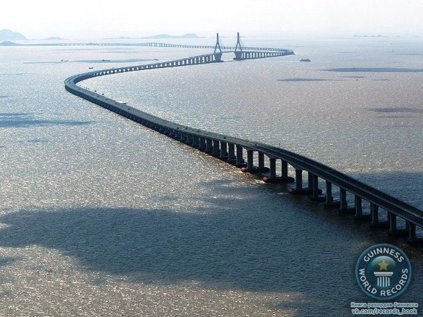 Самый длинный мост в мире - Ханчжоу Бэй