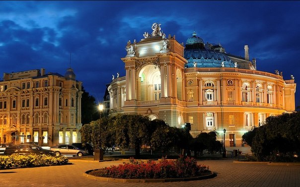 Здание оперного театра, Одесса, Украина
