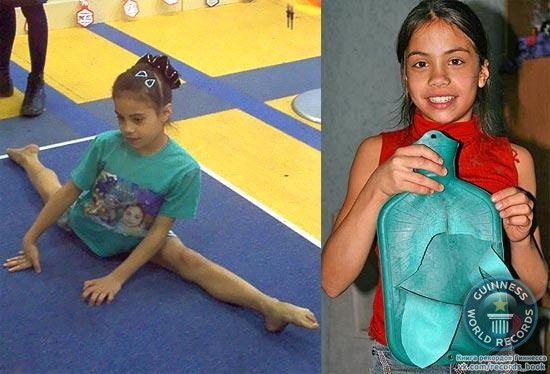 Хрупкая девочка Аня Белыш из Омска на самом деле – чудо-ребенок и спортсменка-рекордсменка.