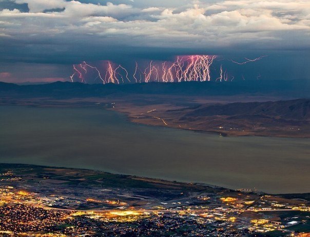 Буря, штат Юта, США.