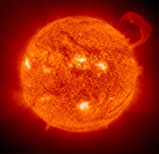 Это Солнце - самый большой производитель энергии в Солнечной системе!