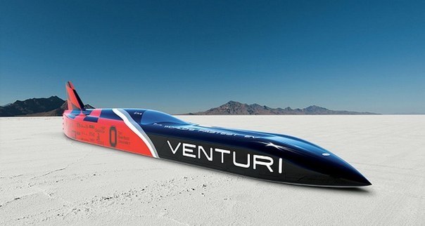 У Venturi почти готов электромобиль, развивающий скорость 600 км/ч