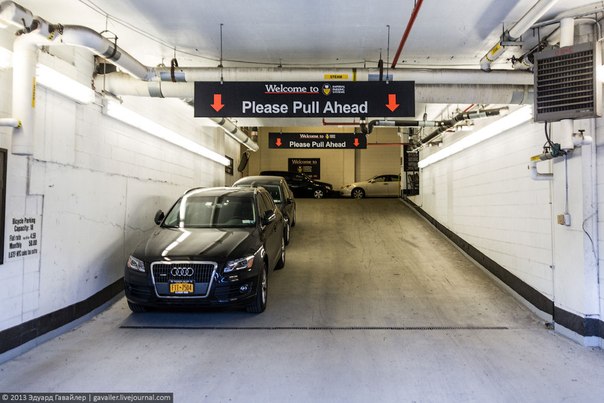 Парковки и стоянки в Нью-Йорке