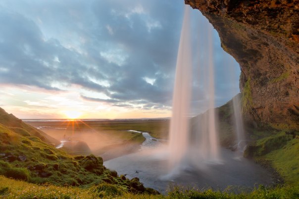 Селйяландсфосс — один из самых известных водопадов в Исландии
