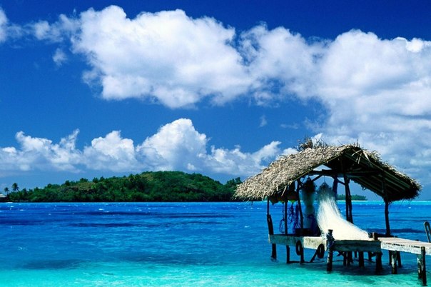 Бора-Бора, Французская Полинезия - Рай на земле