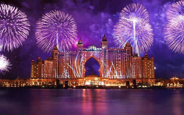 Новый Год в Дубае, отель Атлантис