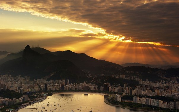 Вид на Рио-де-Жанейро, Бразилия