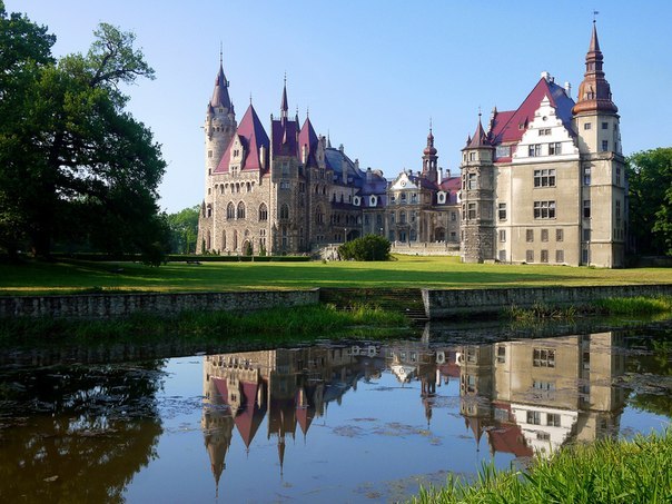 Замок Moszna, Польша