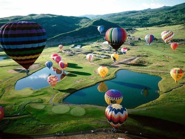 Гонки воздушных шаров, Уэльс, Великобритания