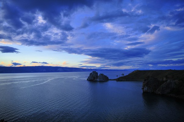 Вид на озеро Байкал, Россия