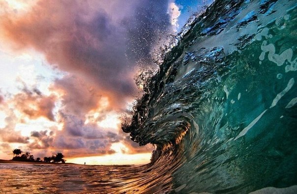Волны на Гавайских островах