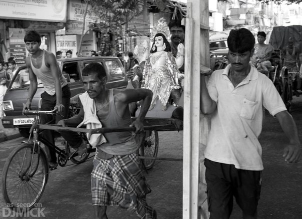 Рикши из Калькутты