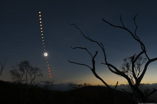 Самые потрясающие фото солнечного затмения