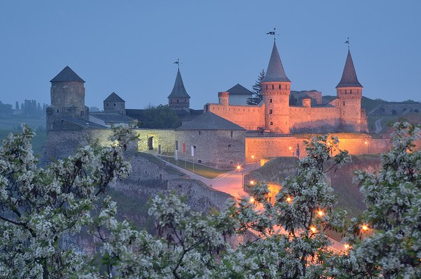 Старый замок Каменца-Подольского, Украина.
