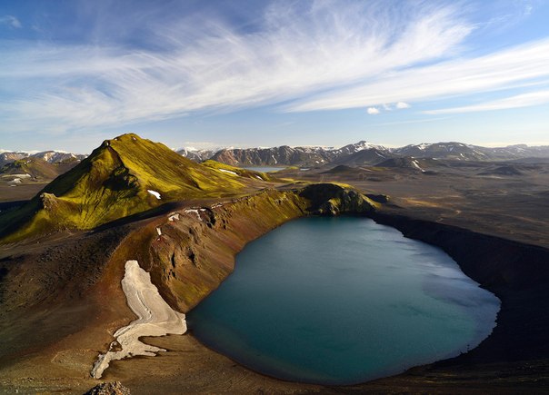 Озеро Hnausarpollur, Исландия