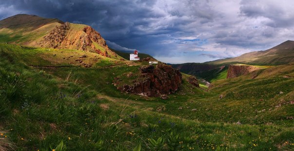 Окрестности Джилы-су, Кавказ.