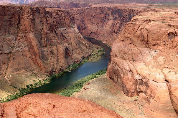 Река Колорадо в Аризоне, США.