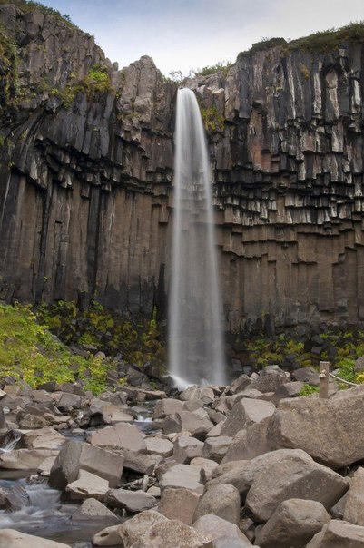 Базальтовый водопад 