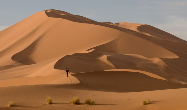 Пески Сахары.