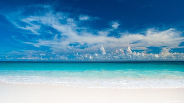 Прекрасный пляж на Сейшельских островах