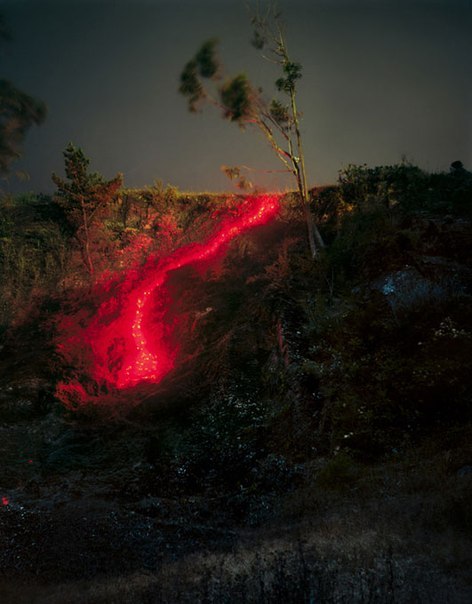 Невероятные и таинственные пейзажи с использованием светодиодов от Барри Андервуда.