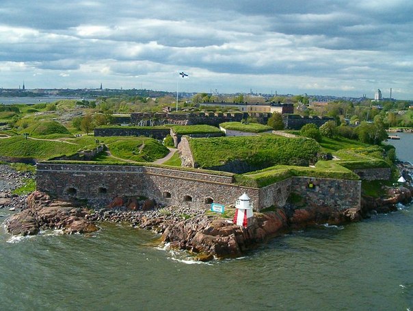 Морская крепость Суоменлинна около Хельсинки, Финляндия.