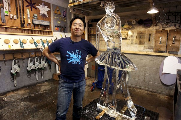 Ледяные скульптуры Синтаро Окамото