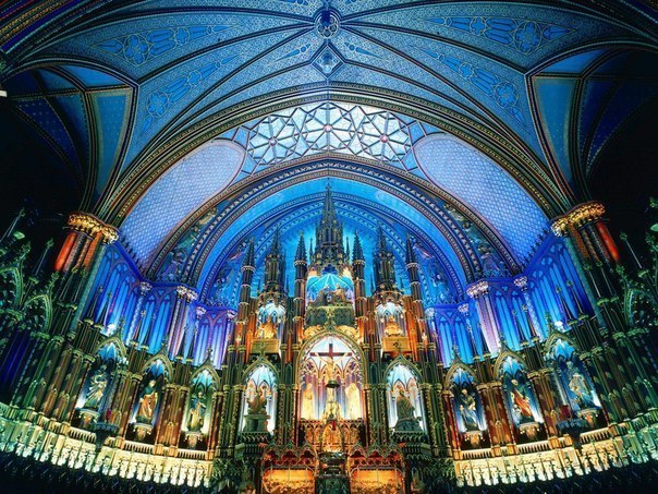 Базилика Нотр-Дам де Монреаль, Канада