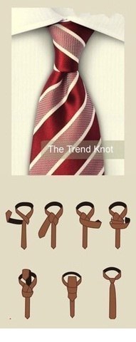 Как завязывать галстук.