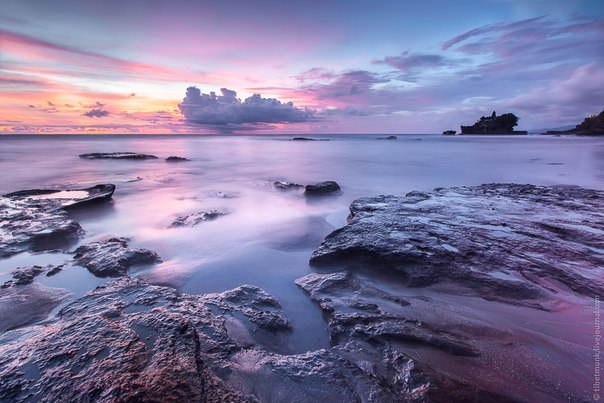 Закаты и рассветы на Бали, Индонезия.
