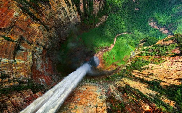 Водопад Анхель, Венесуэла.