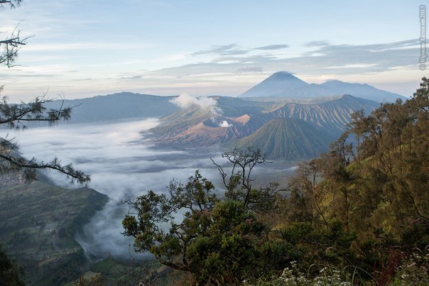 Долина вулканов. Индонезия. Бромо - Тенггер - Семеру.