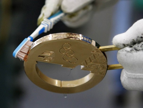 Медали для Олимпиады в Сочи
