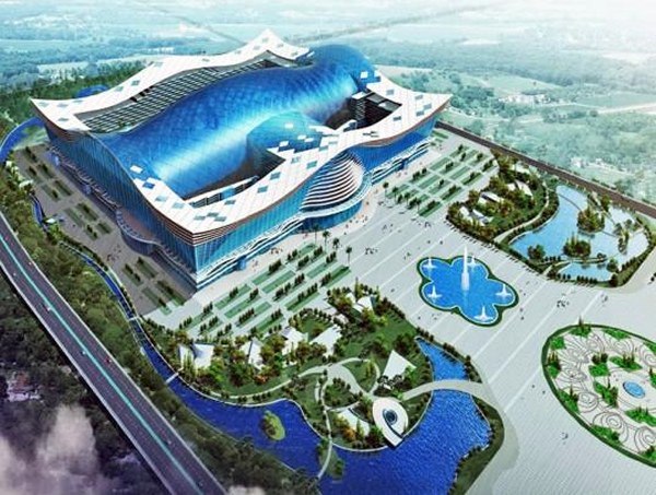 Китай открыл самое большое в мире здание