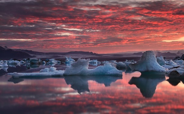 Ёкюльсаурлоун — самая большая ледниковая лагуна в Исландии.