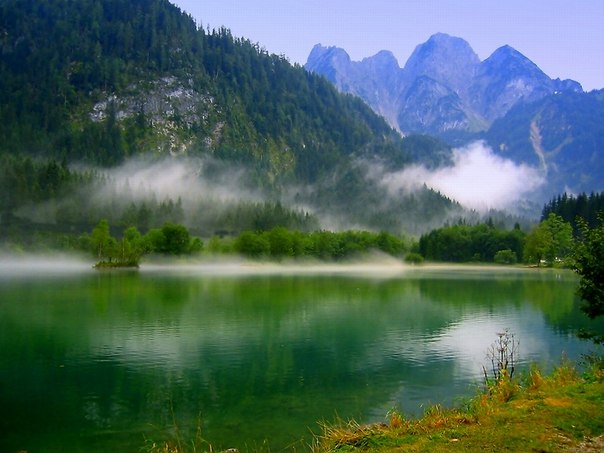 Озеро Госау, Верхняя Австрия.