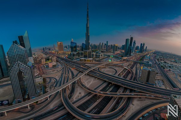 "Спрут урбании". Дубай, ОАЭ