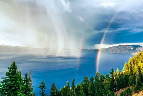 Национальный парк Озеро Крейтер, штат Орегон, США
