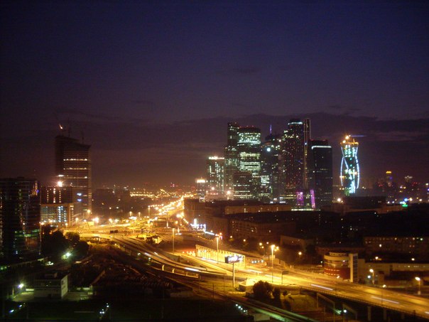 Вечерняя Москва...