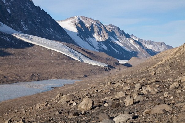 Сухие долины Мак-Мердо в Антарктиде